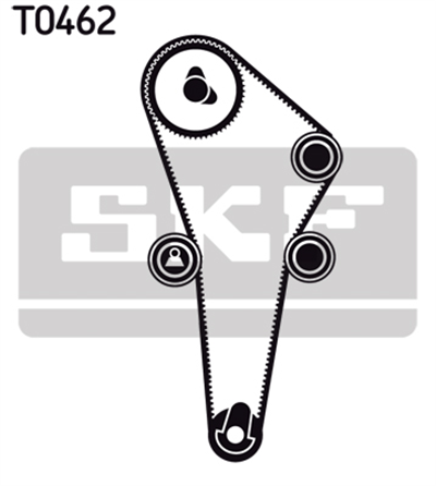 TRİGER SETİ 125X22MM MAZDA 323 P V 1.5 6V 96-98, C V 1.5 16V 94-98, F V 1.5 16V 94-98, S V 1.5 16V 94-98