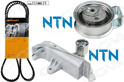 TRİGER SETİ 150x23 PASSAT1.8T 01-05 2.0 01-05 -A4-A6 1.8T BFB-AWM-AWT-ALT K045491XS KÜTÜKLÜ