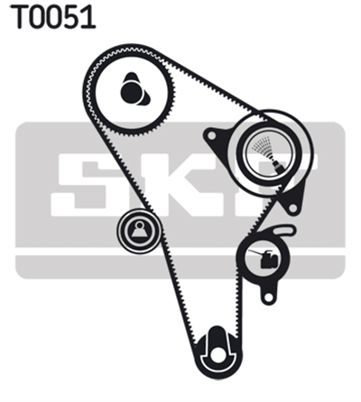 TRİGER SETİ 153X25MM AUDI 80 1.6 D 80-86, 1.6 TD 81-86, 90 1.6 TD 87-91, VOLKSWAGEN CADDY I 1.6 D 82-92, GOLF I 1.5 D 76-80, 1.6 D 80-83, 1.6 TD 82-83, GOLF II 1.6 TD 83-91, JETTA I 1.5 D 78-80, 1.6 D 80-84, 1.6 TD 82-84, II 1.6 D 84-91, PASSAT B1, B