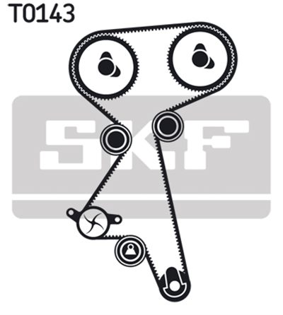 TRİGER SETİ 166X24MM FIAT BARCHETTA 1.8 16V 95-05, PUNTO 1.8 HGT 99-12, STILO 1.8 16V 01-07, ALFA ROMEO 145 1.6 16V T.S. 97-00, 146 1.6 16V T.S. 97-00, 155 1.6 16V T.S. 96-97, 156 1.6 16V T.SPARK 97-05, GT 1.8 TS 03-10 