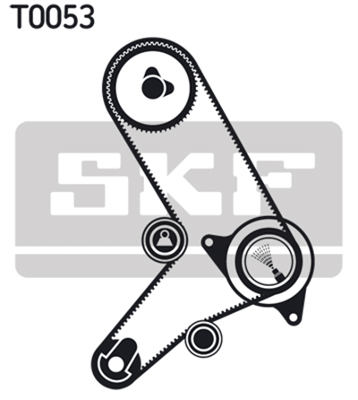 TRİGER SETİ 173X22MM FIAT BRAVA 1.9 D 95-01, BRAVO I 1.9 D 95-01, TEMPRA 1.9 TD 92-96, TIPO 1.9 D 92-93, ALFA ROMEO 145 1.9 TD 94-99, 146 1.9 TD 94-99, 155 1.9 TD 93-97