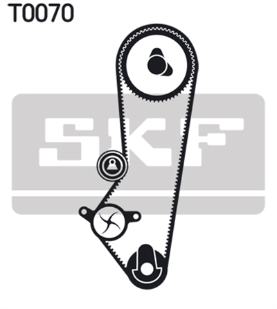 TRİGER SETİ 97X19MM FORD ESCORT IV 1.4 86-90, 1.6 89-90, V 1.6 90-92, FIESTA II 1.4 83-89, III 1.4 89-95, 1.6 89-94, ORION II 1.4 86-90, ORION III 1.4 90-93, SIERRA 1.6 I 89-93