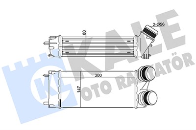 TURBO RADYATÖRÜ (INTERCOOLER) AL/PL/BRZ PEUGEOT 308, 3008, 5008, CITROEN C4, C4 PICASSO, DS5, C4 II 