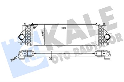 TURBO RADYATÖRÜ (INTERCOOLER) AL/PL/BRZ SUZUKI GRAND VITARA 1.9 DDIS 4X4 05-15 