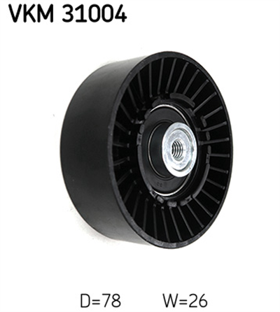 V KAYIS GERGI RULMANI ( VOLKSWAGEN POLO CLASIC 1.6 AFT AC TRANSPORTER 2.4D AJA GOLF III 1.6 AEA AEE AEK AFT ) 