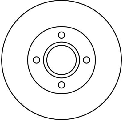VFREN DİSKİ ÖN HAVA KANALLI,BOYALI, 4 BİJON, 258 MM FORD FİESTA IV 1.0 İ 96-02, 1.25 İ 16V 95-02, 1.3 İ 95-02, 1.4 İ 16V 96-02, 1.8 D 95-00, FOCUS 1.8 TDCİ 01-04, 1.8-2.0 16V 98-04, FUSION 1.25 04-12, 1.4 02-12, 1.6 02-08, 1.4 TDCİ 02-12, 1.6 TDCİ 04