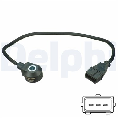 VURUNTU SENSÖRÜ ALFA ROMEO 146 1.4/1.6 I.E. 96-01, 156 1.6 16V 00-06, GTV 2.0 95-98, SPIDER 2.0 95-05, FIAT BRAVO 2.0 HGT 95-98, MAREA 2.0 96-99, LANCIA KAPPA 2.0 16V 94-01 