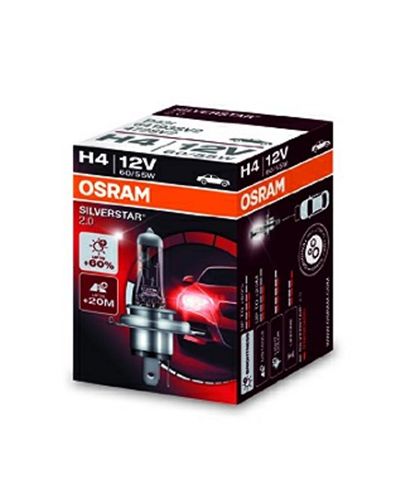 (x) AMPUL 12V H4 SILVERSTAR 