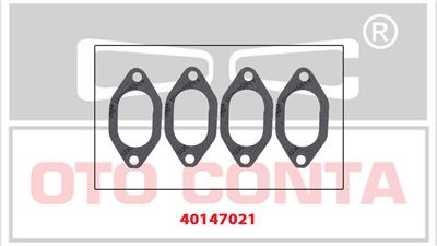 (x) EGZOZ MANİFOLD CONTASI 4 ADET PEUGEOT BOXER, CITROEN JUMPER, FIAT DUCATO 2.5-2.8 