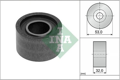 x EKSANTRİK GERGİ RULMANI VOLVO S40 06 >10 > S80 S60 XC70 XC90 C30 06-10 > V40 12 > V50 V60 XC60 V