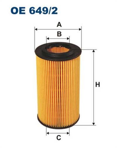 YAĞ FİLTRESİ BMW 3 SERİSİ E46 98-05, 5 E39 00-03, LAND ROVER FREELANDER 2.0 TD4 4X4 00-06, ROVER 75 2.0 CDT 99-05, 2.0 CDTİ 03-05, MG MG ZT 2.0 CDTİ 02-05 