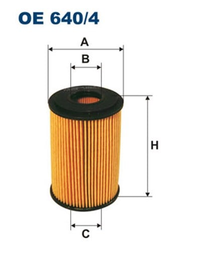YAĞ FİLTRESİ MERCEDES A SERİSİ W168 97-04, VANEO W414 02-05 