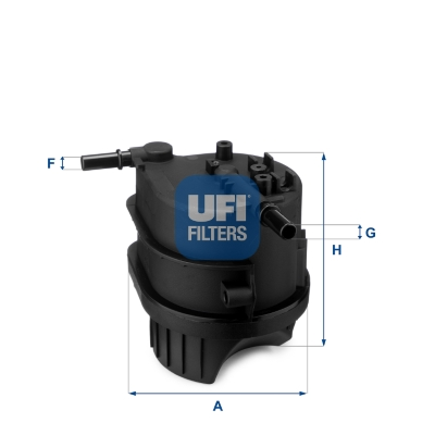YAKIT FİLTRESİ MÜŞÜRLÜ CITROEN C1 1.4 05-14, C2 1.4 03-09, C3 II 1.4 09 =>, NEMO 1.4 08 =>, XSARA 1.4 03-05, PEUGEOT 107 1.4 05-14, 206 1.4 02-07, 307 1.4 02-05 