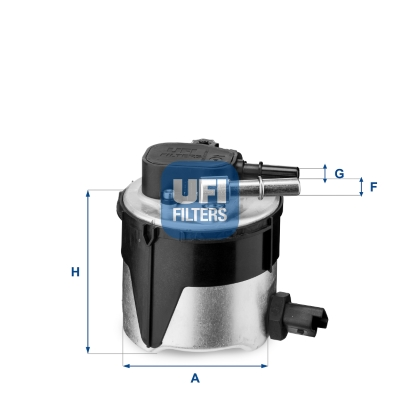 YAKIT FİLTRESİ SENSÖRLÜ FORD CMAX, FOCUS 1.6 03 =>, PEUGEOT 307, 407, 308 1.6 04 =>, CITROEN C3, C4, C4 1.6 04=> 