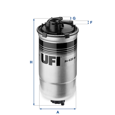 YAKIT FİLTRESİ VW POLO 1.4/1.9 01-09, POLO IV 1.4/1.9 02 => 