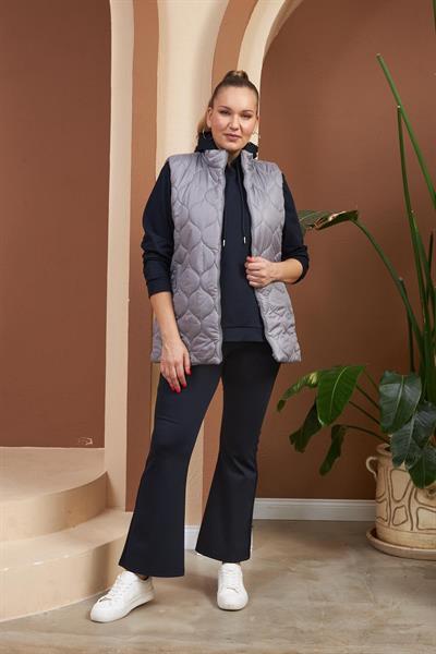 BÜYÜK BEDEN KAPİTONE YELEK