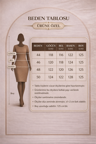 Kolsuz V Yaka Büyük Beden Günlük Elbise İndigo