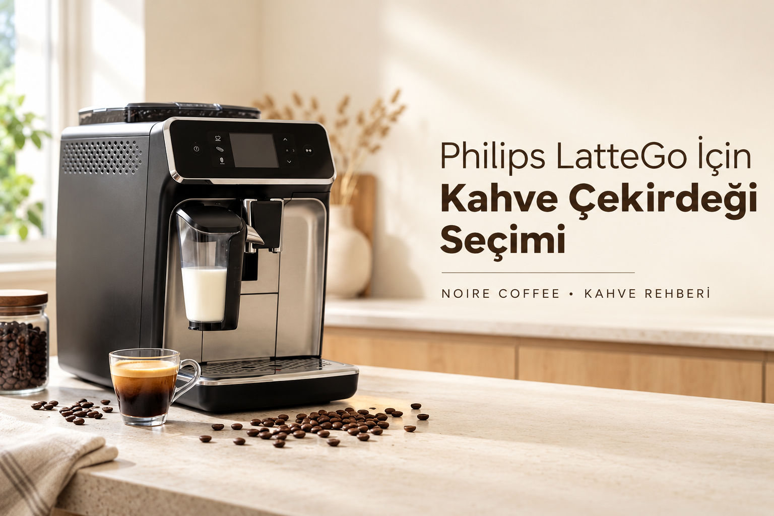 Philips LatteGo için kahve çekirdeği seçim rehberi