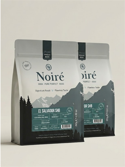 

2'li Set Noire El Salvador SHB 250g %100 Arabica – Premium Single Origin Kahve
