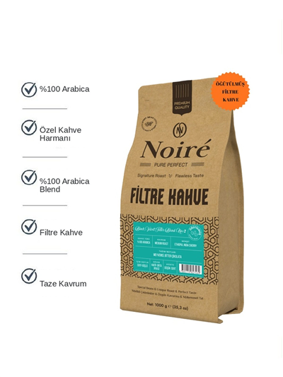 

Black Velvet Filter №2 %100 Arabica Öğütülmüş Filtre Kahve 1 kg 