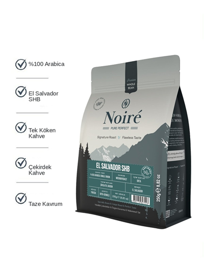 

El Salvador SHB %100 Arabica Single Origin Çekirdek Kahve 250 g