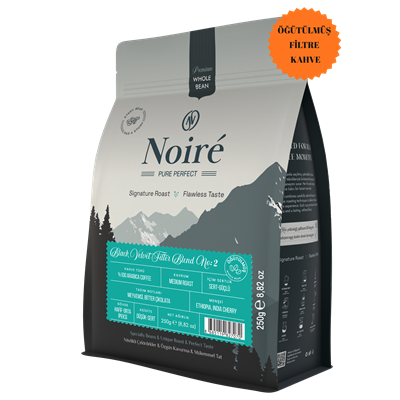 Noire Black Velvet Filter Blend №2 250g %100 Arabica Blend Öğütülmüş