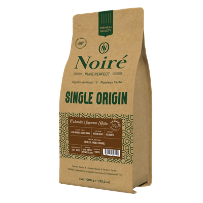 Noire Colombia Supremo Huila 1000g %100 Arabica Single Origin 