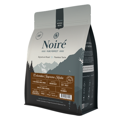 Noire Colombia Supremo Huila 250g %100 Arabica Single Origin 