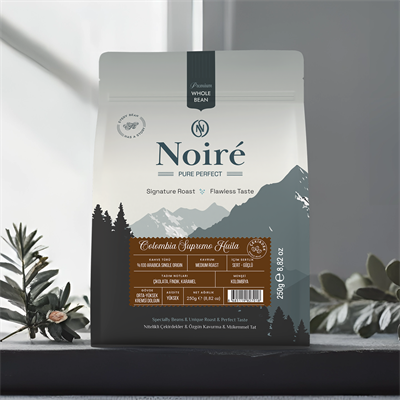 Noire Colombia Supremo Huila 250g %100 Arabica Single Origin 