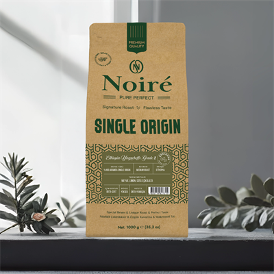 Noire Ethiopia Yirgacheffe Grade 2 1000g %100 Arabica Single Origin 