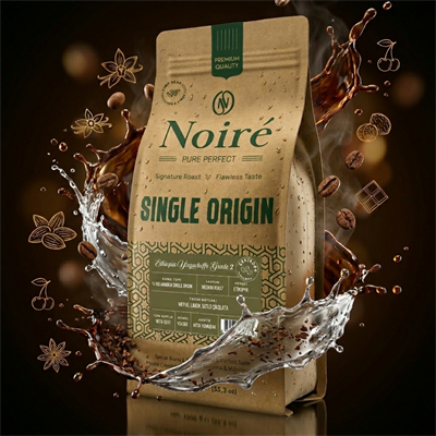 Noire Ethiopia Yirgacheffe Grade 2 1000g %100 Arabica Single Origin 