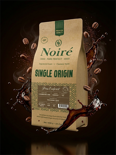 Noire Peru Ecoforest 1000g %100 Arabica Single Origin 