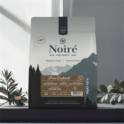 Noire Peru Ecoforest 250g %100 Arabica Single Origin 