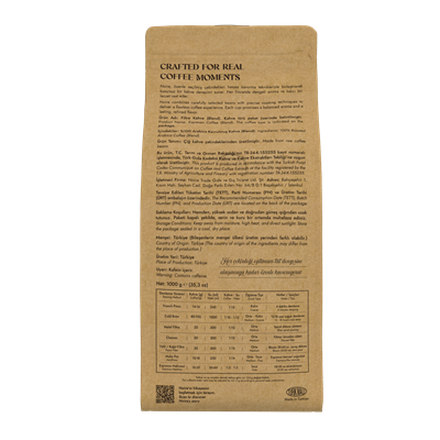 Noire Signature Filter Blend №1 1000g %100 Arabica Blend