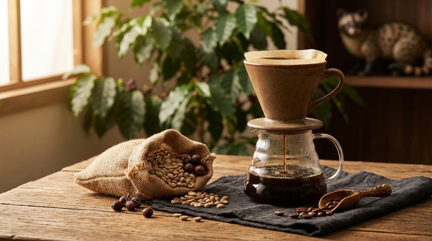 Kahve,Kopi Luwak,Premium Kahve