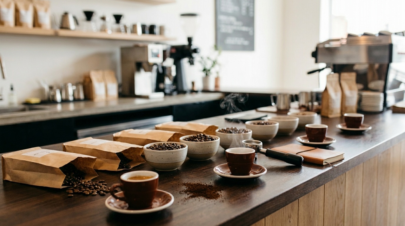 kahve setleri,espresso,kahve aromaları