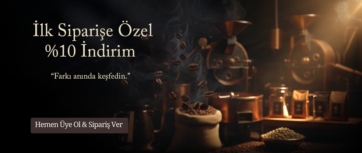 Filtre kahve ve espresso çeşitlerinde %10 indirim”