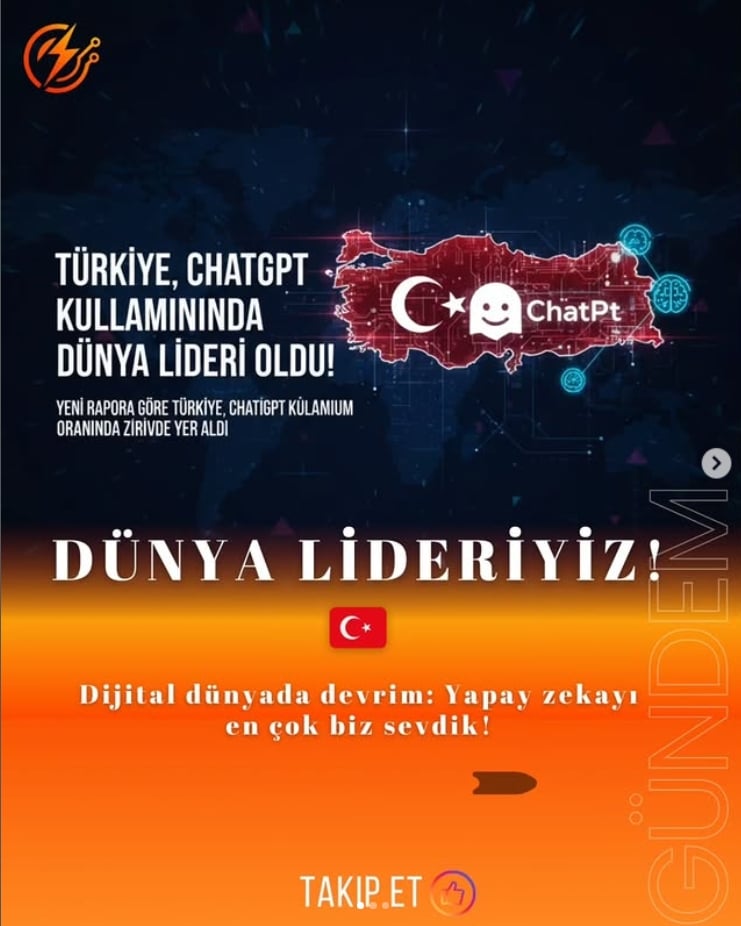 Türkiye, yapay zeka dünyasının yeni zirvesinde!
