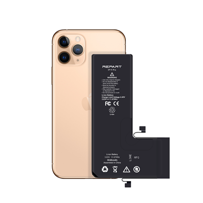 iPhone 11 Pro Uyumlu Güçlendirilmiş Yüksek Kapasite Batarya - 3046 mAh