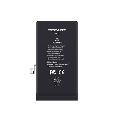 iPhone 12/12 Pro Uyumlu Güçlendirilmiş Yüksek Kapasite Batarya - 2815 mAh   