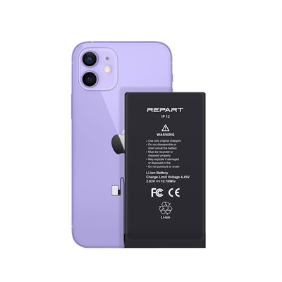 iPhone 12/12 Pro Uyumlu Güçlendirilmiş Yüksek Kapasite Batarya - 2815 mAh   