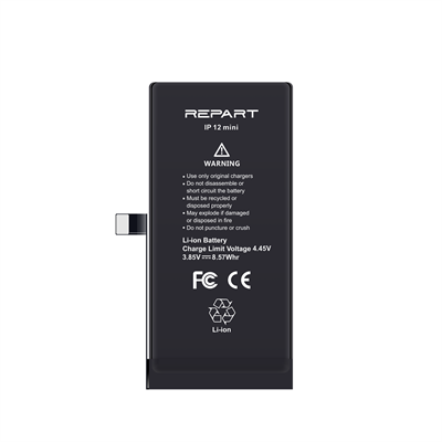 iPhone 12 Mini Uyumlu Güçlendirilmiş Yüksek Kapasite Batarya - 2227 mAh