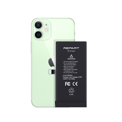 iPhone 12 Mini Uyumlu Güçlendirilmiş Yüksek Kapasite Batarya - 2227 mAh