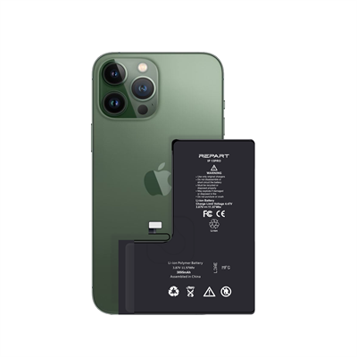 iPhone 13 Pro Uyumlu Güçlendirilmiş Yüksek Kapasite Batarya - 3095 mAh