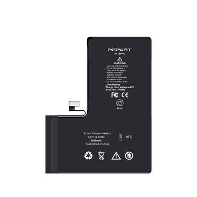 iPhone 13 Pro Uyumlu Güçlendirilmiş Yüksek Kapasite Batarya - 3095 mAh