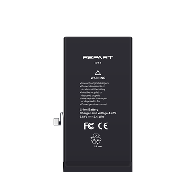 iPhone 13 Uyumlu Güçlendirilmiş Yüksek Kapasite Batarya - 3227 mAh