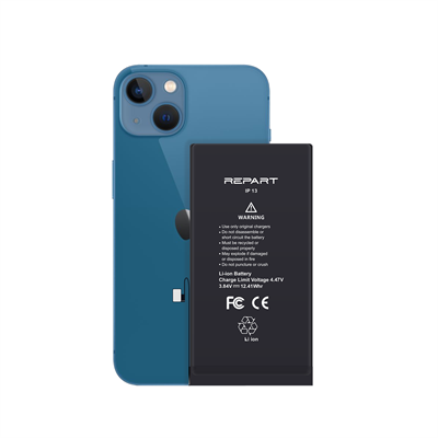 iPhone 13 Uyumlu Güçlendirilmiş Yüksek Kapasite Batarya - 3227 mAh
