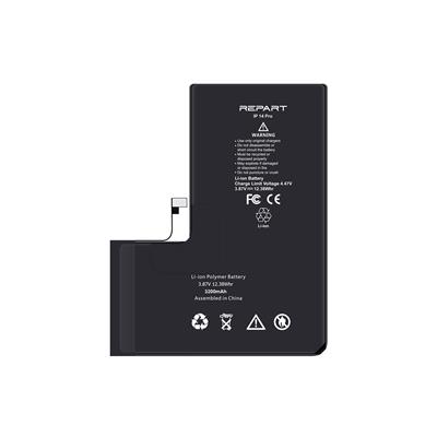 iPhone 14 Pro Uyumlu Güçlendirilmiş Yüksek Kapasite Batarya - 3200 mAh