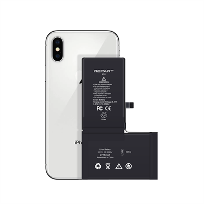iPhone X Uyumlu Güçlendirilmiş Batarya 3250 mAh