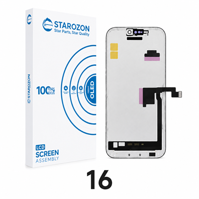 STAROZON iPhone 16 SOFT-OLED Flexli Sensörlü Diagnostic Ekran